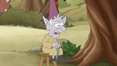 Oh, yeah, it all started
when I first laid eyes on your mother. - Disenchantment