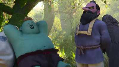 Oh, yeah. [Chuckles] - ONI: Thunder God's Tale