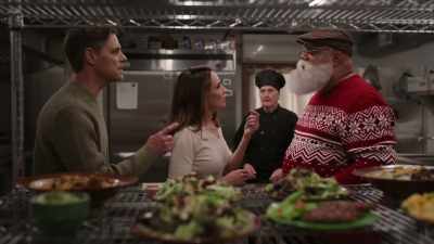 Oh, yeah. He looks
just like the Santa guy. - Rescuing Christmas