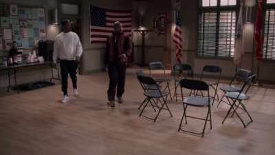 Oh, yeah, this is cool.
The kids can just take a knee - The Upshaws