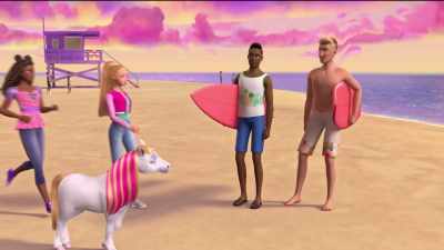Oh, yeah, it was killer.
It was, like, wham! - Barbie: A Touch of Magic