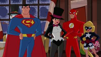 Oh, yeah. Mine's in...
In the car. - Justice League Action