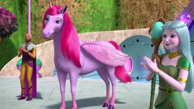 -Oh, yeah, oh, yeah!
-Woohoo! - Barbie: A Touch of Magic