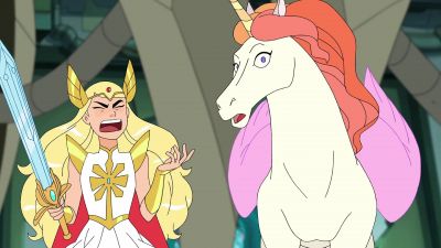 -Oh, yeah, they regenerate.
-We forgot the bots regenerate. - She-Ra and the Princesses of Power