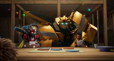 Oh, yeah!
- [sighs] - Transformers: EarthSpark