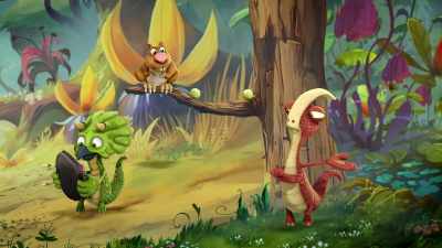 -Oh, yeah, sure.
-(sighs) - Gigantosaurus