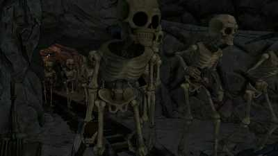 Oh, yeah,
that thing is definitely still cursed. - Curses!
