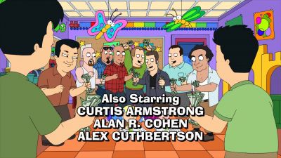 Oh, yeah,
that's real pretty! - American Dad!