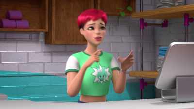 Oh, yeah.
Two of them, anyway. - Barbie: A Touch of Magic