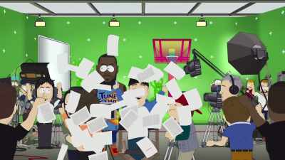 Oh, yeah? Well, if you're
not gonna make Space Jam 2, - South Park: Post COVID: The Return of COVID