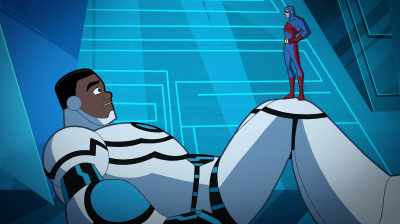 Oh, yeah. When someone points
a disintegrator at me, - Justice League Action