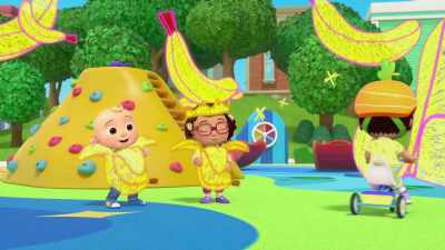 -Oh, yeah. Whoo!
-[JJ laughs] - CoComelon Lane