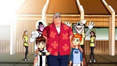 OH, YEAH, WITH EVERYTHING GOING
ON, I ALMOST FORGOT TO SHOW YOU. - Ben 10