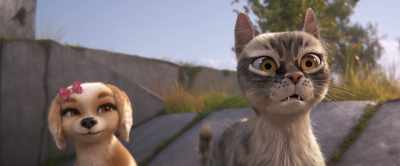 Oh, yeah, without our collars, - Gracie & Pedro: Pets to the Rescue