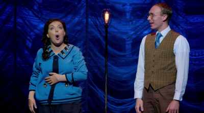 Oh, yeah, yeah, yeah, sure!
We can go to my place. - Funny Girl