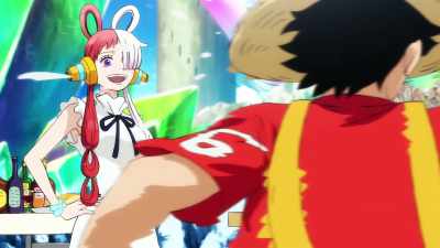 Oh yeah. You ate a Devil Fruit too.
Sorry, sorry. - One Piece Film Red