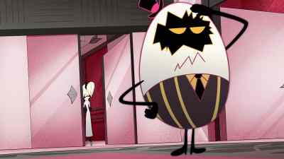 - Oh, yes, boss.
- Follow them. - Hazbin Hotel