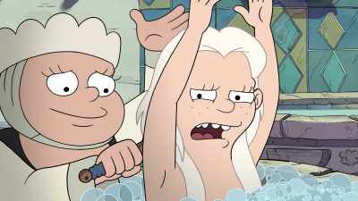 Oh, yes, down there
with all his little friends. - Disenchantment