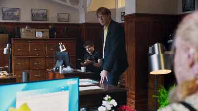 -Oh, yes. Good point.
-Victim is Christopher Bromley, - Beyond Paradise