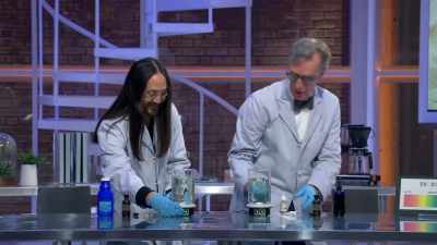 Oh, yes. Let's turn it down a li--
Yeah, yeah. Just a little tornado. - Bill Nye Saves the World