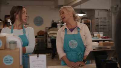 Oh yes, Lisa, a hazelnut
macchiato with oat milk - A Sprinkle of Deceit: A Hannah Swensen Mystery