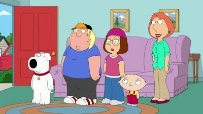 Oh, yes, that's
the television. - Family Guy
