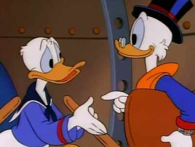 Oh! You can't outrun me. - DuckTales