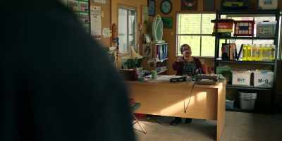 Oh. You. The Dyson thief.
Don't bring that kid in here. - Maid