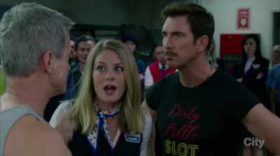 Oh, if you two idiots could forget about - LA to Vegas