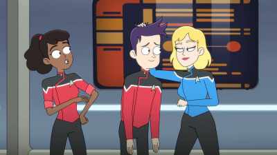 Oh!
Your real name is Bradward? - Star Trek: Lower Decks
