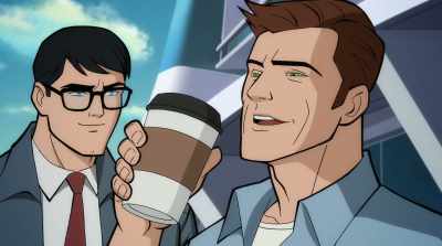 Oh, you're a life saver.
Early shift. - Superman: Man of Tomorrow