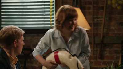 Oh, you're so funny.
No. [ Chuckles ] - Shrink