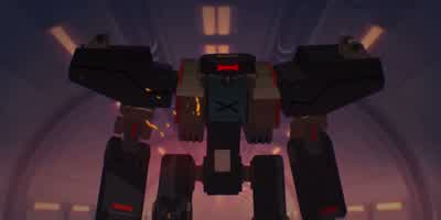 Ohh. Looks like this is your stop, big guy. - Love, Death & Robots