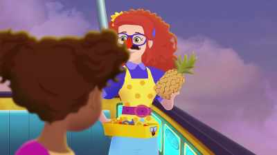Ohh! What? Can't you see that's funny? - The Magic School Bus Rides Again: The Frizz Connection