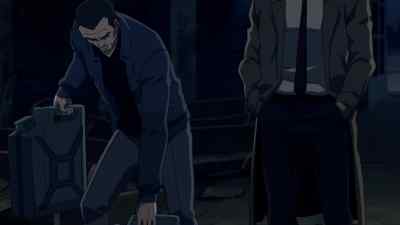 - Oi, careful.
- This shit's heavy. Christ. - Constantine City of Demons: The Movie