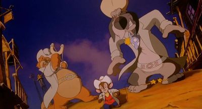Oi Cat R Waul we've come to close you down - An American Tail: Fievel Goes West