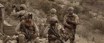 Oi, keep it down.
We're sitting ducks out here. - Rogue Warfare: Death of a Nation