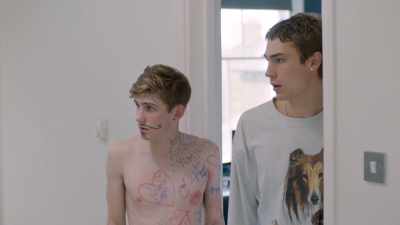 Oi! Richard.
HE BANGS ON DOOR - Hang Ups