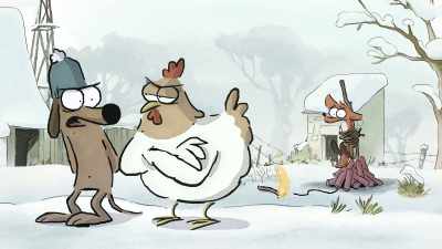 Oi! What if he is telling
the truth? - The Big Bad Fox and Other Tales