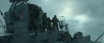 Oil and debris, starboard beam!
Range 500 yards! - Greyhound