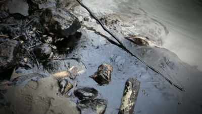 OIL FORMS UNDERGROUND AND
WHEN IT HITS WATER, IT'S LESS DENSE, - Strange Evidence