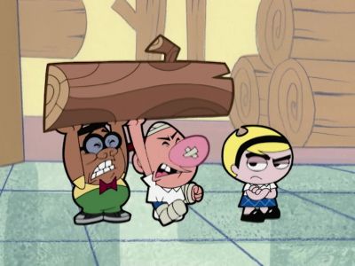 OK, BOYS. LET'S
GET CHOPPING. - The Grim Adventures of Billy and Mandy