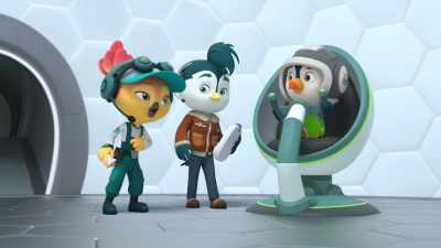 OK, Brody. You can
practice the Puffin Dive - Top Wing