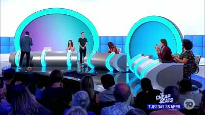 OK.
(CHEERING AND APPLAUSE) - Would I Lie to You?