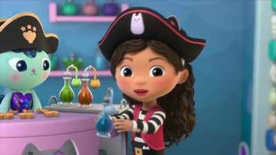 OK. Does this sound
like crashing waves and seagulls? - Gabby's Dollhouse