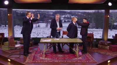 OK, Dynamo, was he able to see,
even for a moment? -Nothing. - The Grand Tour