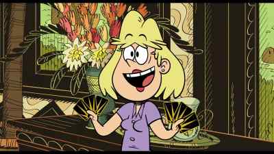 OK, girls, let's
head to the pool - No Time to Spy: A Loud House Movie