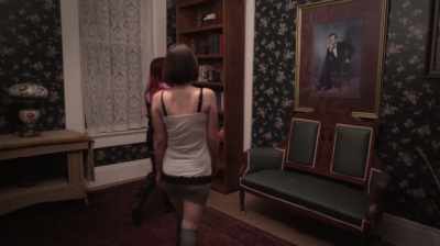 OK, so here's where Etta keeps
all the historic paperwork. - H.P. Lovecraft's Witch House