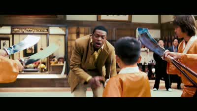 OK... I tried talkin'. - Rush Hour 3