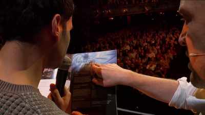 OK, maybe that's difficult.
We'll do another one. There you go. - Derren Brown: Miracle